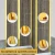 Import Furniture Hardware Home Decoration High Quality High Glossy indoor Aluminum Profile Gold Corner Line from China