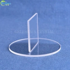Fused silica substrate High purity transparent optical quartz wafer square plate glass