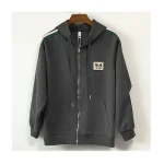 G-SDQL Winter Jacket Men Patch EA High Quality Cotton Zip Neck Hoodies for Men Casual Street Wear Varsity Jackets Custom