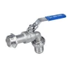 Garden Hose Tap PN16 MxM Thread stainless steel l Bibcock with Nozzle 1/2&quot;