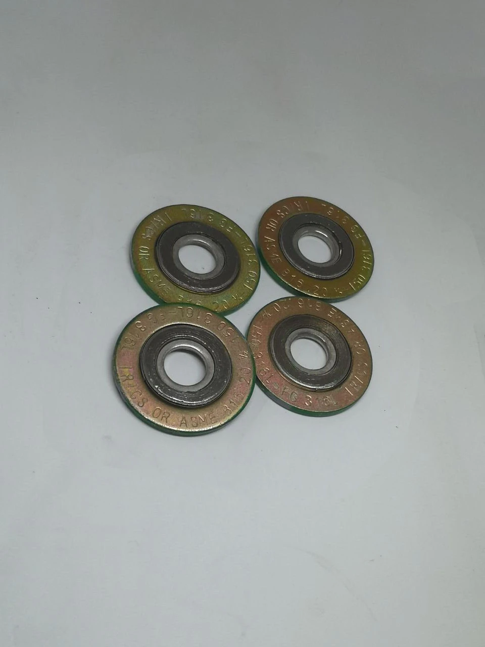Gasket spiral wound (outer diameter from 601 mm to 900 mm)  heat exchanger, industrial plant and flanges not standard