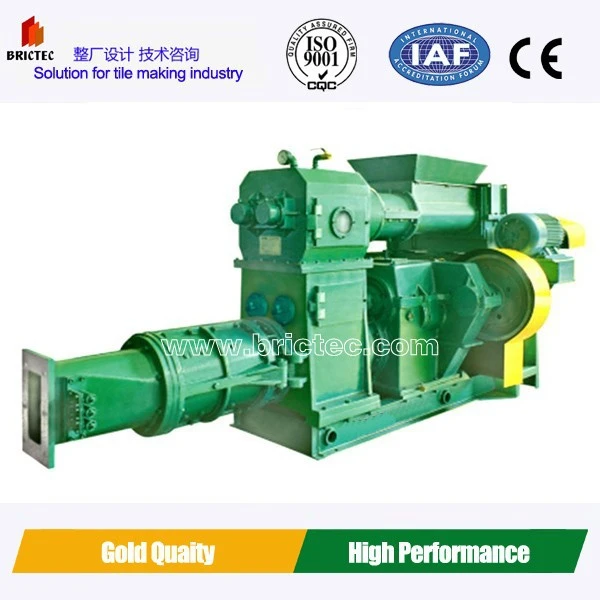 German technology clay brick and tile making vacuum extruding machine