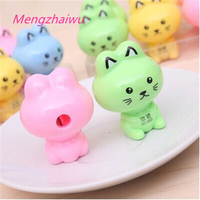 Germany office school supplies kawaii stationery cute cat design made in germany products pencil sharpener plastic