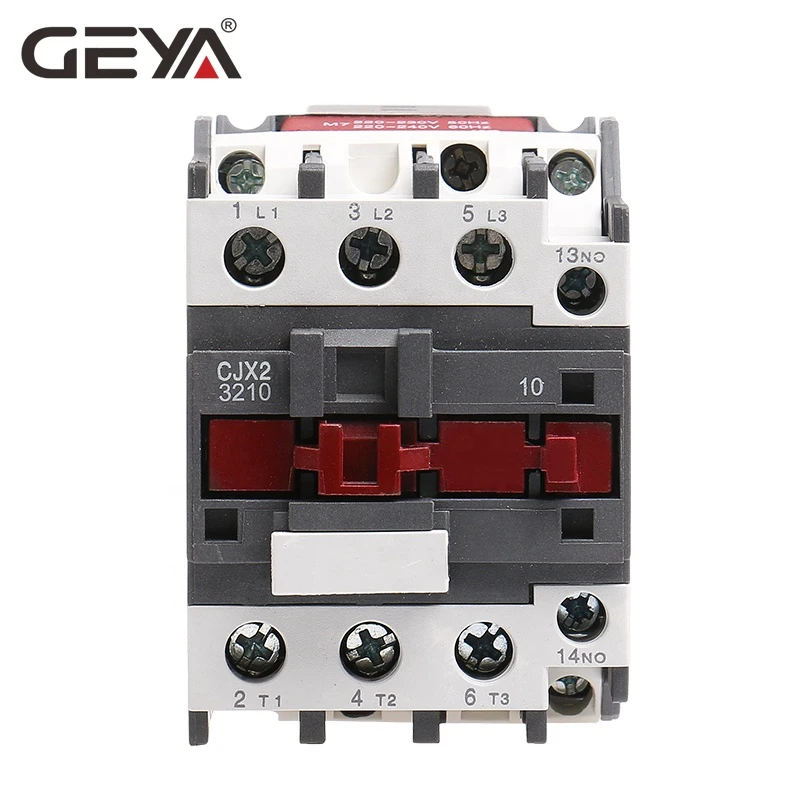 GEYA CJX2-3210 LC1D-32M7 MEC Telemechanic Contactor 3 Pole AC Contactor 24V 110V 220V 380V 400V 440V