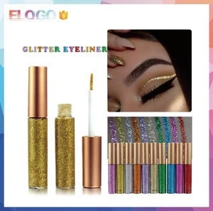 Girls makeup shiny liquid glitter eyeshadow eyeliner glitter liquid eyeliner