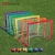 GoActive Foldable 2.5&#39; / 4.0&#39; / 6.0&#39; Portable Round Pop Up Football Soccer Goals Net Set