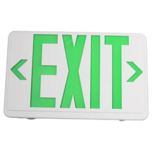 Good Brand Red Green Dual Color Reflective Waterproof Wall Mounted Emergency Exit Signs