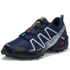 Good Quality Breathable and Anti-Slip Trail Hiking Running Shoes for Men