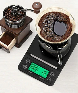 Good quality Digital Coffee Scale Timer 3kg /0.1g Household kitchen scale
