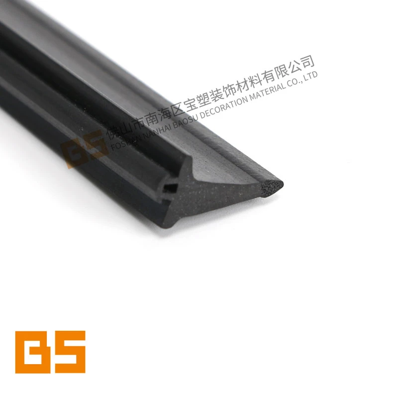 Good quality low price customized h shape epdm Plastic Rubber rubber seal strip