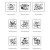 Import Good wishes series transparent acrylic stamp text English letters diy hand account decoration Stamps 9 selections from China