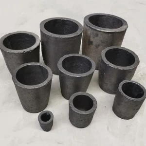graphite crucible for aluminum high density customize graphite pot