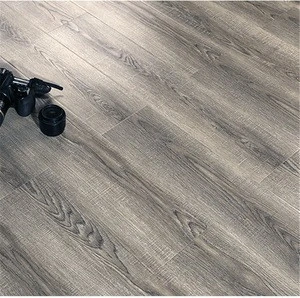 gray laminate flooring HDF Hand scraped Laminated / Engineered Wood Flooring