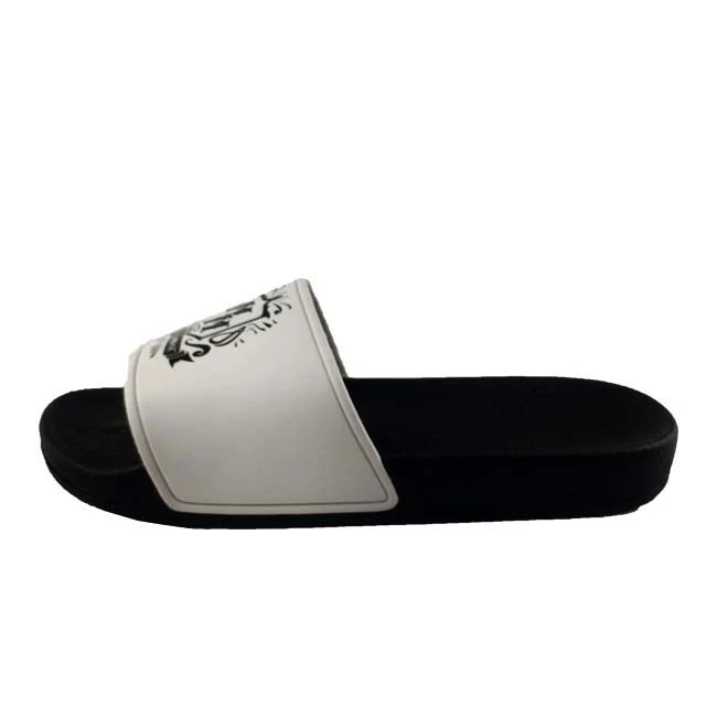 Greatshoe eva plain slide sandal,black pvc mens slide sandal custom logo mens slides footwear