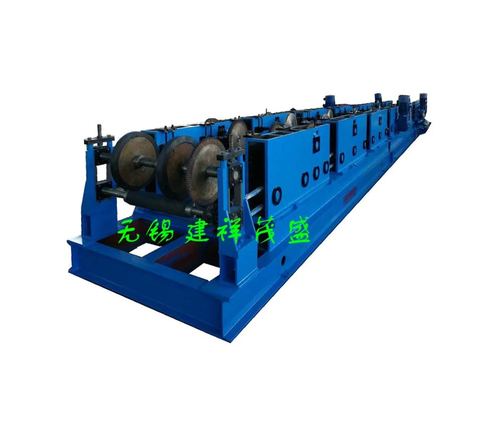 Grooved cable bridge equipment forming production line