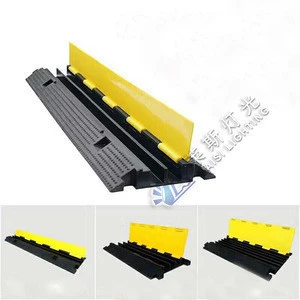 Guangzhou good price rubber trough speed bump cable protector