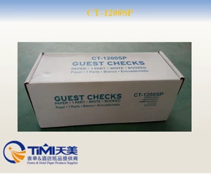 guest check CT-1200SP Single Part Bond PAPER printing forms