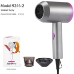 Hammer hair dryer dormitory family special hot and cold air high power hair dryer blue negative ion wholesale