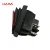 Import HANA 4 pins T105/55 KCD2 rocker switch labels wiring diagram, 4 terminal rocker switch from China