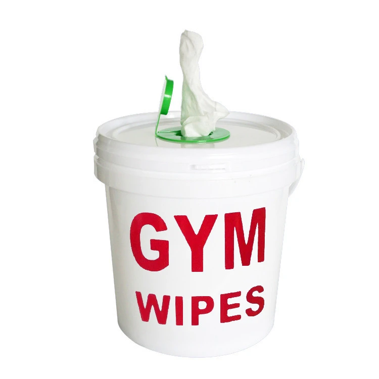 Hand House Cleaning Bucket Container Production Line Gym Single 75% Alcoholic Wet Wipes Manufacturer