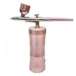 Handheld Airbrush Gun Oxygen Spray Compressor Rechargeable Spray Pen With Water Inject Face SPA Moisturizer