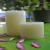 Import Handmade White Pillar Candles from Thailand