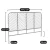 Import Handwoven Hot Model Natural Rattan Headboard Headbed Handmade For Bedroom For Home And Hotel Villa DG11 Hot Design Livestyle from China