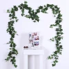 Hanging Decoration Green Vine Wedding Plant Wall Ivy Artificial Plant For Home Decoration