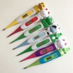 hangzhou health shining factory cartoon animal infant digital thermometer children