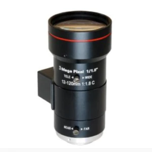 HD CCTV Lens 10X Zoom 12-120mm Auto Iris Lens with 1/1.8" C Mount