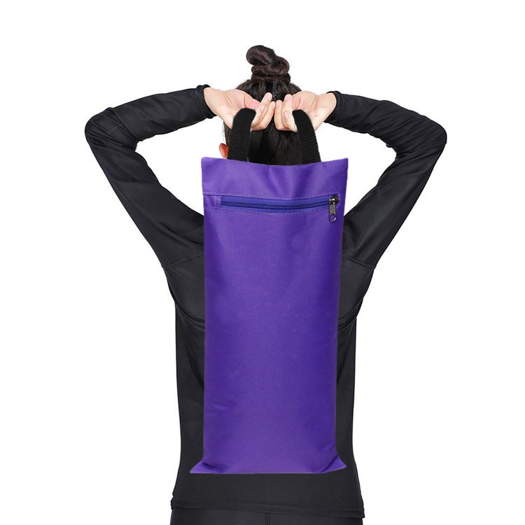 Heavy Duty Wholesale Adjustable Unfilled Yoga Gym Fitness Sandbags Home Training Indoor Outdoor Exercise Sand Bag with Zipper
