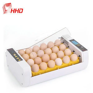 HHD brand 98% hatching rate incubator 24 eggs/fertile ostrich eggs incubator