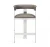 Import High back  metal Leg faux leather Bar Stool High Chair With Back counter stool from China