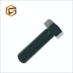 High Carbon Steel Hex Bolt Fastener Screw DIN931 Gr. 12.9 Large Diameter for Ships Vehicles Tracks