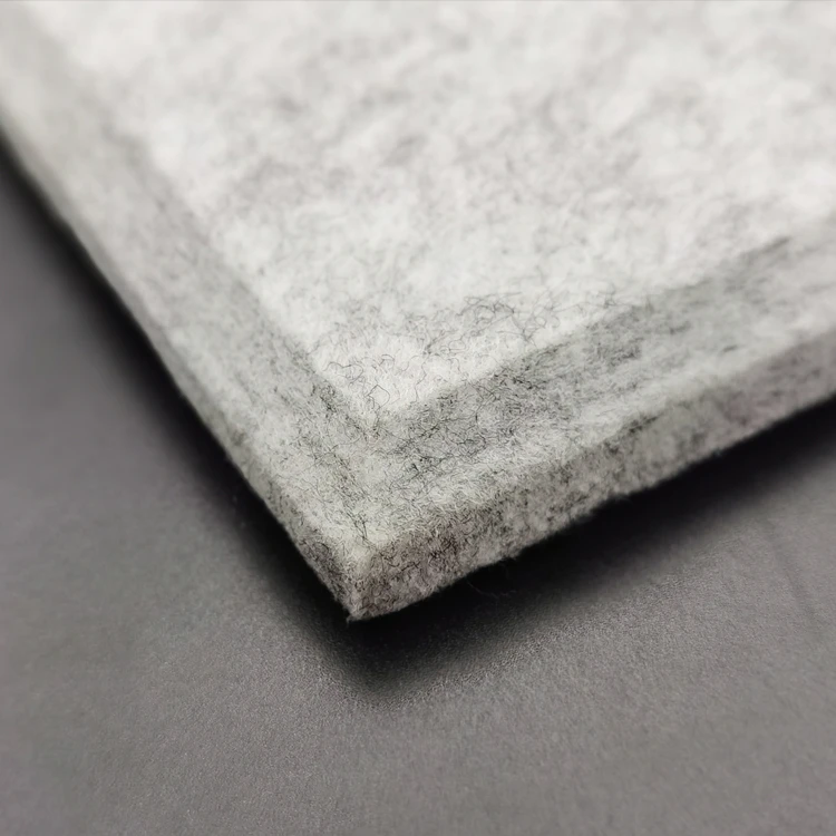 High Density dust-proof Acoustic Polyester Acoustic Panel Felt Sound Absorbing Ceiling Acoustic Panels
