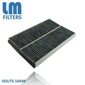 High Efficiency Active Carbon Cabin Air Filter For AUDI