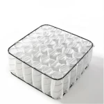 High Grade Knitted Fabric Mattress Pad Compressed Spring Mattress In A Box