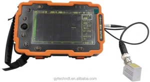 High performance Ultrasonic Flaw Detector with Multiple Probes, 0-110dB Gain,  >36dB Res, Weld Inspection (GUT360_