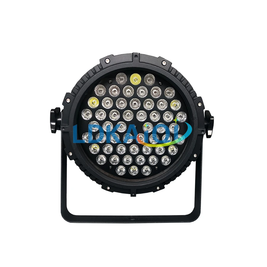 High Power Outdoor Stage Par Light 54x3w RGBW LED Par Can Waterproof Par 64 Lights