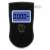 Import High precision breath analyzer black breathalyzer alcohol tester from China