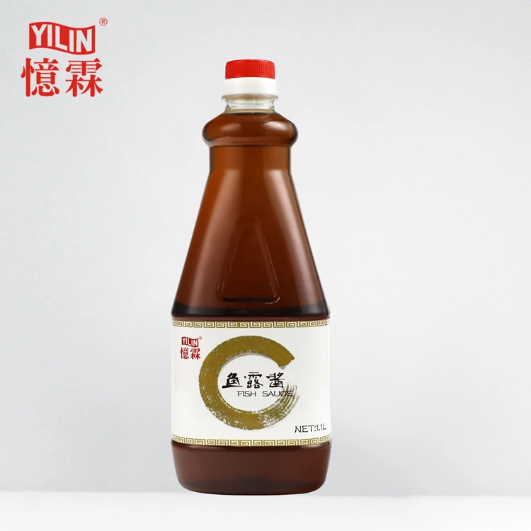 High quality 1.1L thai flavor fish sauce seafood with factory price