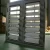 Import High Quality Aluminum Extrusion Blind Louver aluminium screen shutter door from China