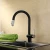 Import High Quality Black Pull Out Faucet SUS304 Stainless Steel Brass Durable Kitchen Faucet Manufacturer from China