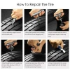 High Quality Car Bike Motorcycle Hand Dent Car Tyre Repair Tool, Car Tire Repair Kit