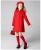 Import high quality Christmas childrens long coats girls boutique clothing kids winter woolen coat for wholesale from China