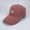 High Quality Custom Embroidery Cotton 6 Panel Baseball Sport Hats With Letter M