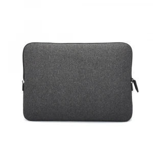 High Quality Custom Waterproof Neoprene plush lining laptop sleeve case 12-16"