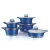 Import High Quality Die Cast Cookware Sets Diamond Shape Marble Coating Cookware Sets from China