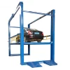 High quality four post hydraulic double cylinders car lift for basement for sale