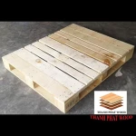 High Quality Logistics Packaging Wooden 4 ways  Pine Wood Pallet  Export to EU, USA, Japan